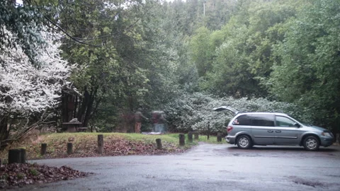 Time lapse of tent set up Stock Footage 247073779