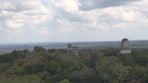 Time lapse tikal up Stock Footage 118851344
