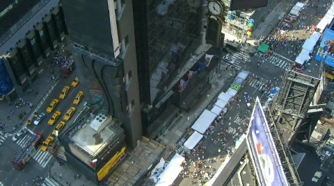 Time lapse Times Square Stock Footage 793117