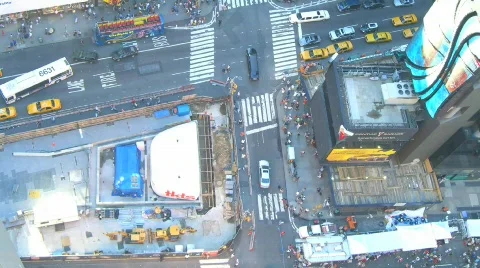 Time lapse Times Square Stock Footage 793714