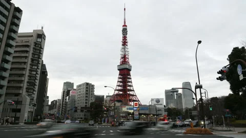 Time-lapse: Tokyo tower Vidéo 149967758
