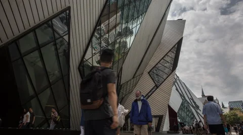 Time Lapse Toronto museum Vídeos de archivo 68507601