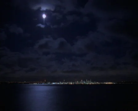 Time-lapse toward Seattle skyline Stock Footage 309031
