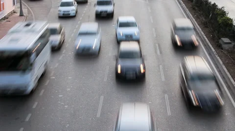 Time lapse traffic 2 Stock-Footage 34409795