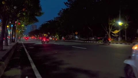 Time lapse of traffic at afternoon Stock Footage 289435584