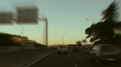 Time lapse of traffic Stock Footage 269819