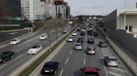 Time lapse Traffic Stock Footage 34406297