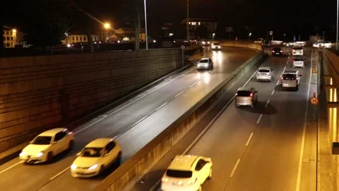 Time lapse traffic light Stock Footage 139234528