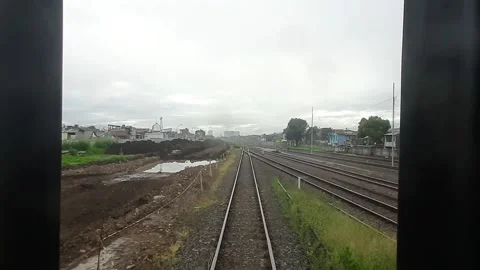 Time lapse of train Stock Footage 219295743