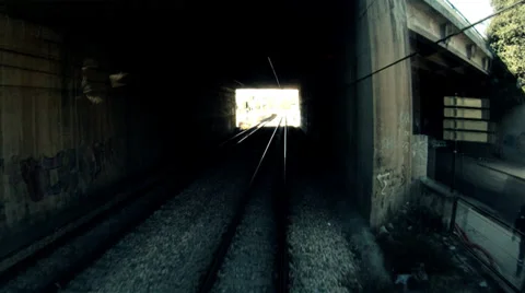 Time Lapse Train Transit 動画素材 35108263