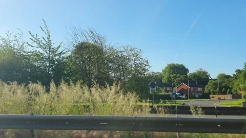 Time Lapse Travel Between London to Lake Districts England Stock Footage 340755446