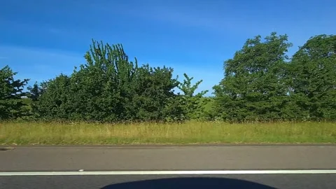 Time Lapse Travel Between London to Lake Districts England Stock Footage 340762279