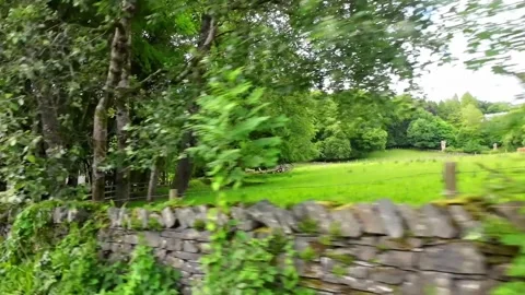 Time Lapse Travel Between London to Lake Districts England Stock Footage 340763079