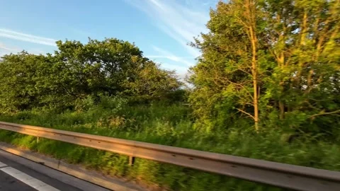 Time Lapse Travel Between London to Lake Districts England Stock Footage 340775053
