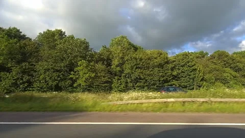 Time Lapse Travel Between London to Lake Districts England Stock Footage 340782017