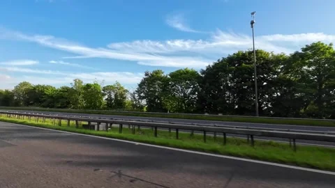 Time Lapse Travel Between London to Lake Districts England Stock Footage 340782020