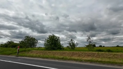 Time Lapse Travel Between London to Lake Districts England Stock Footage 340784142