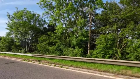 Time Lapse Travel Between London to Lake Districts England Stock Footage 340804752