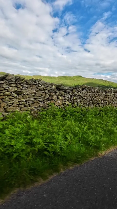 Time Lapse Travel Between London to Lake Districts England Stock Footage 340805277