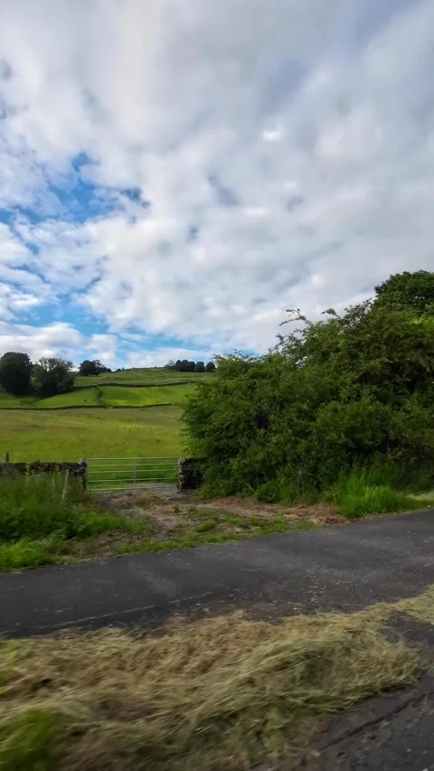Time Lapse Travel Between London to Lake Districts England Stock Footage 340810892