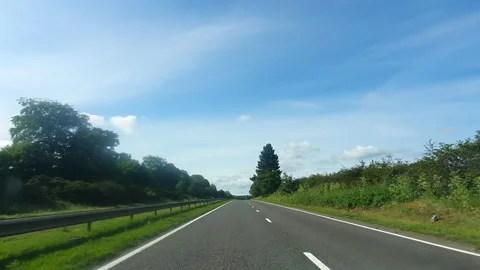 Time Lapse Travel Between London to Lake Districts England Stock Footage 340830696