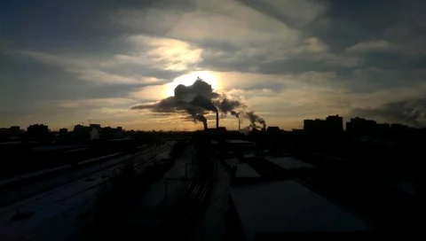 Time lapse tubes and pipes moscow Stock Footage 89930477