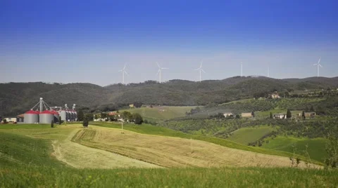 Time-lapse of Tuscany. Stock Footage 54144851