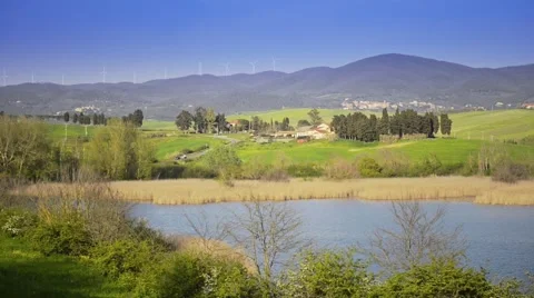 Time-lapse of Tuscany. Stock Footage 54148934