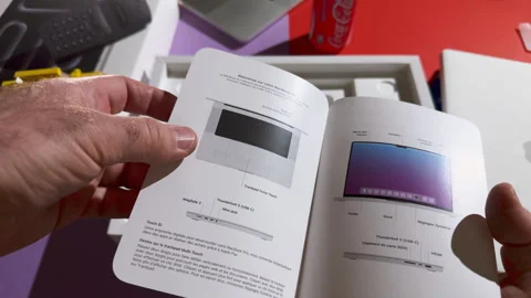 Time-Lapse Unboxing MacBook Pro M4 Max Stock Footage 306049619
