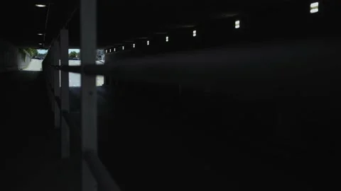 Time lapse under bridge. Stock Footage 158863907