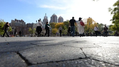 Time Lapse of Union Square in New York City in Manhattan Stock Footage 102677209