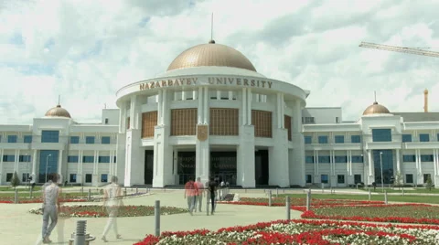 TIME LAPSE-University-ASTANA Stock Footage 59559748