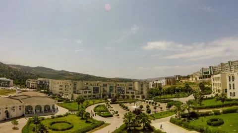 Time lapse In The University Stock Footage 148001002