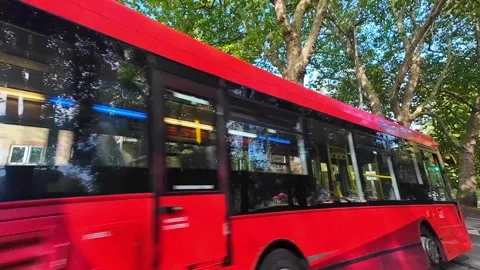Time Lapse. Urban Drive Through City Streets of England Video stock 321383846