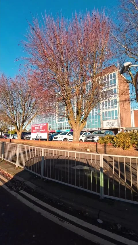 Time Lapse Urban Drive Through City Streets of England Stock Footage 323252456