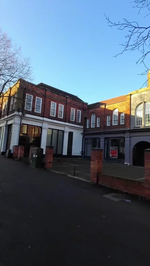 Time Lapse Urban Drive Through City Streets of England Stock Footage 323257545