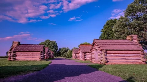 Time lapse of valley forge park Stock Footage 95277678