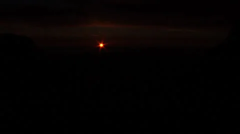 Time lapse of a valley at sunrise Video stock 26648940