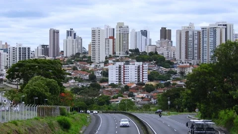 Time lapse of vehicles traffic on the SP-294 - Highway Stock Footage 154522166