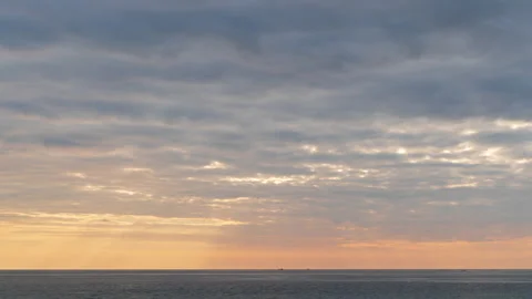 Time lapse video amazing Scene of Colorful sunset with Moving clouds backgrou Stock Footage 149339910