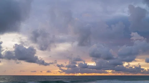 Time lapse video amazing Scene of Colorful sunset with Moving clouds backgr.. Stock Footage 223550145