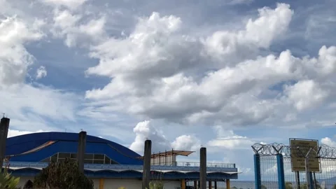 Time lapse video of beautiful blue sky Stock Footage 288268651