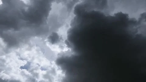Time lapse video  with blue sky with clouds Stock Footage 243023958