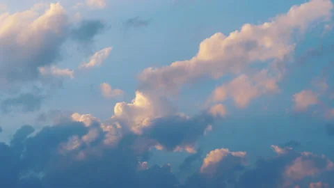 Time lapse video of changing cloudscape in 4K Stock Footage 113919551