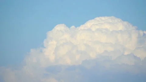Time lapse video of changing cloudscape in 4K Stock Footage 113950592