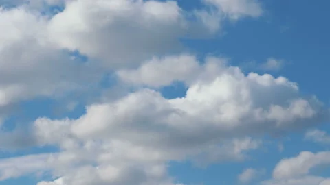 Time lapse video of changing cloudscape in 4K Video stock 130726887