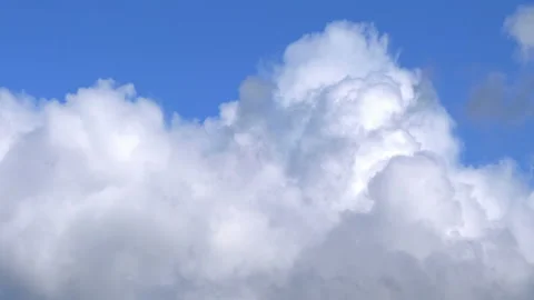 Time lapse video of changing cloudscape in 4K Stock Footage 138980507