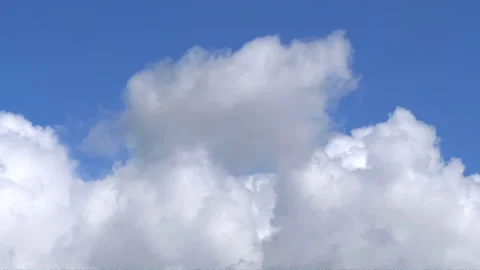 Time lapse video of changing cloudscape in 4K Stock Footage 139013016