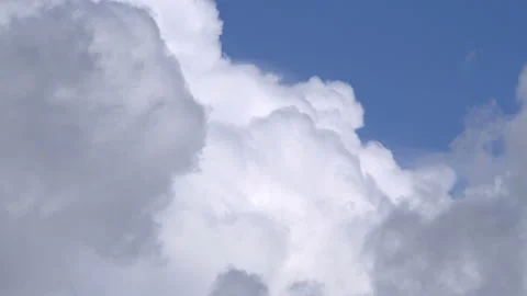 Time lapse video of changing cloudscape in 4K Stock Footage 139188856