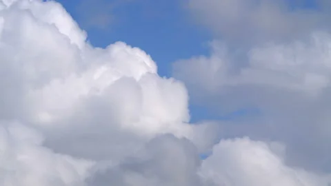 Time lapse video of changing cloudscape in 4K Stock Footage 139188901